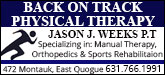 Back on Track Physical Therapy